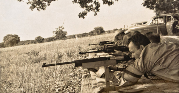 1950s Smallbore rifle match