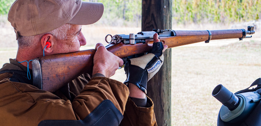 example of an swiss k31 rifle